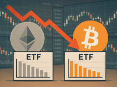 Spot Ether ETFs see five-day outflow streak amid 10% price drop