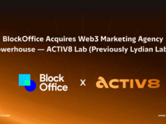 BlockOffice Acquires Web3 Marketing Agency Now Called ACTIV8, Organizer of Malaysia Blockchain Week