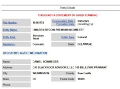 BlackRock Moves Deeper into Bitcoin With Bitcoin Premium Income ETF