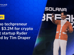 Filipino Techpreneur Raises $3.2M for Crypto Wallet Startup Ryder Backed by Tim Draper