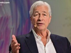 Bitcoin Sinks Further After Jamie Dimon’s ‘Cockroach’ Comment Spooks Wall Street