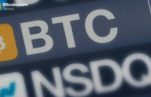 Bitcoin Tracks Nasdaq Losses, Not Its Rallies