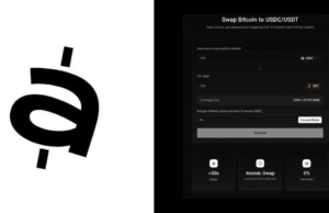 Non-Custodial Cross Blockchain Exchange For Bitcoin And Stablecoins