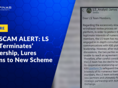 EXIT SCAM ALERT: LS KBS ‘Terminates’ Partnership, Lures Victims with Trapped Money to New ‘AUX’ Exchange Scheme