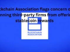 Blockchain Association flags concern over banning third-party firms from offering stablecoin rewards