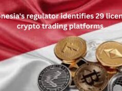 Indonesia’s regulator identifies 29 licensed crypto trading platforms