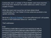 Crypto Market News Today, December 26: Trust Wallet Hack Steals $7 Million Amid Bitcoin’s Red December