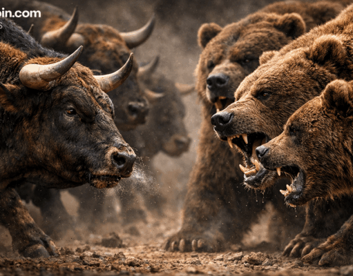 Bitcoin’s Big Squeeze: Bulls and Bears Brace for a Breakout Brawl