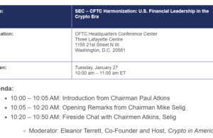 SEC and CFTC Set to Work Together on Crypto Oversight
