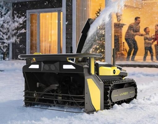 Best snow removal: Get the Yarbo Snow Blower Robot to clear your driveway