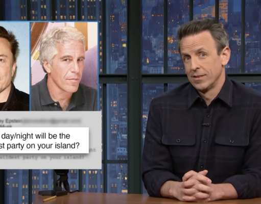 Seth Meyers has a blunt response to Elon Musk’s email to Epstein
