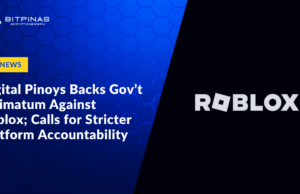 Advocacy and Lobby Group Digital Pinoys Backs Gov’t Ultimatum Against Roblox; Calls for Stricter Platform Accountability