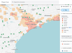 Google is using old news reports and AI to predict flash floods