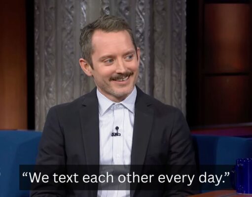 Elijah Wood reveals the ‘LOTR’ group chat name, shares what their daily exchange looks like