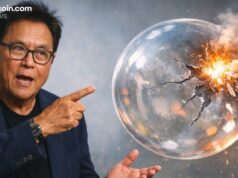 Robert Kiyosaki Predicts Bitcoin $750K, Ethereum $95K After Global Financial Crash