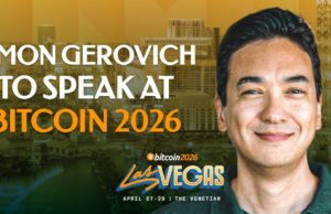 Simon Gerovich Confirmed As A Bitcoin 2026 Speaker