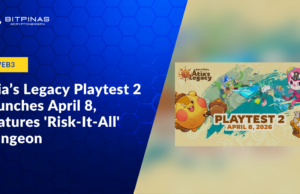 Axie Infinity: Atia’s Legacy Playtest 2 Launches April 8, Features ‘Risk-It-All’ Dungeon