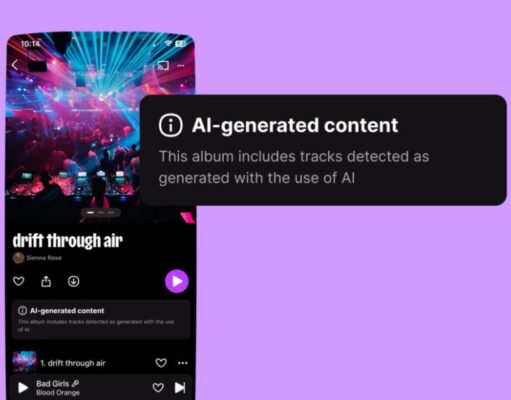 Deezer says 44% of songs uploaded to its platform daily are AI-generated