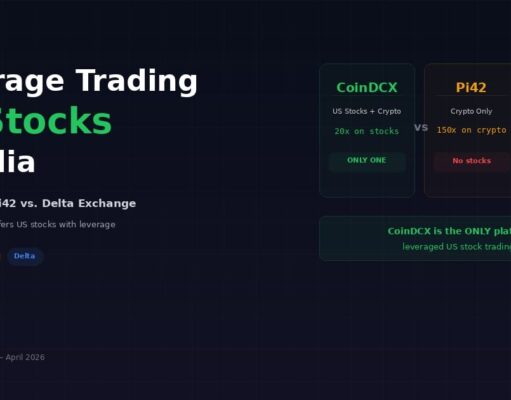 Leverage Trading US Stocks in India — CoinDCX vs. Pi42 vs. Delta Exchange