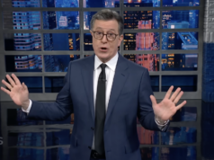 Stephen Colbert reacts to Trump’s plan to target the press at White House Correspondents’ Dinner