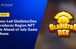 Filipino-Led GladiatorDex Introduces Region NFT Sale Ahead of July Game Release
