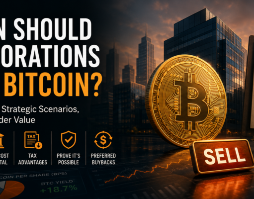 5 Reasons Corporations Should Sell Bitcoin