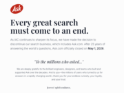 No more Jeeves: Ask.com officially shuttered