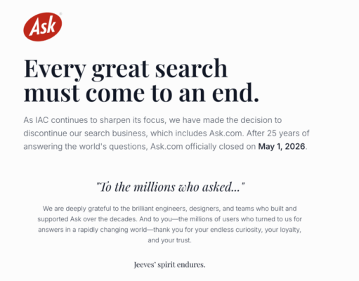 No more Jeeves: Ask.com officially shuttered