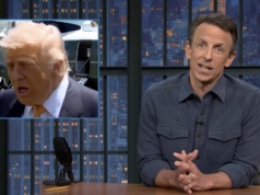 Seth Meyers reacts to Trump saying he doesn’t ‘think about Americans’ financial situations’