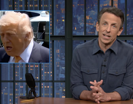 Seth Meyers reacts to Trump saying he doesn’t ‘think about Americans’ financial situations’