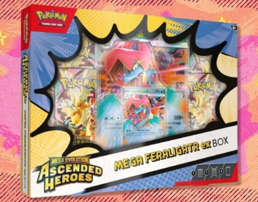 Best Pokémon TCG deal: Save over $10 on Ascended Heroes Mega Feraligatr ex Box