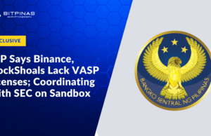 Exclusive: BSP Says Binance, BlockShoals Lack VASP Licenses; Coordinating With SEC on Sandbox