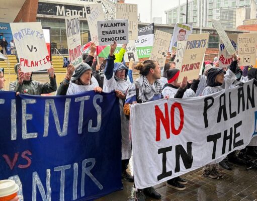 ‘Hands Off Our NHS’: Anti-Palantir Protests Break Out in UK Over Deal With National Health Service