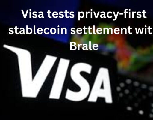 Visa tests privacy-first stablecoin settlement with Brale