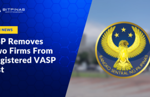 BSP Removes Two Firms From Registered VASP List