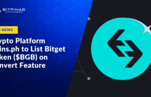 Coins.ph to List Bitget Token ($BGB) on Convert Feature