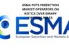 ESMA puts Prediction Market operators on notice over binary options rules