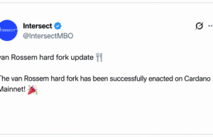 Cardano Triggers First Fully Onchain Governed Hard Fork in Network History