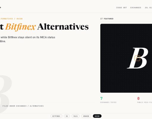7 Best Bitfinex Alternatives 2026