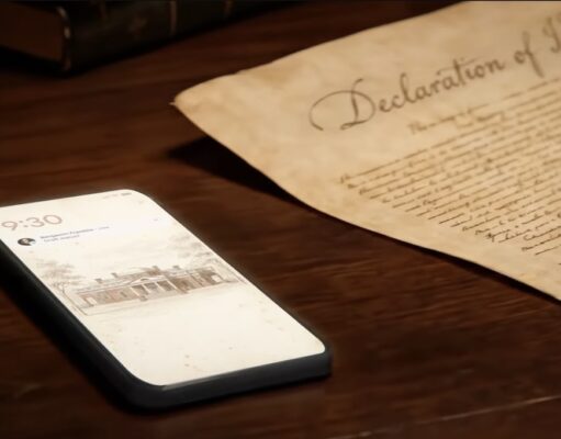 New Google commercial imagines a Declaration of Independence written with help from AI