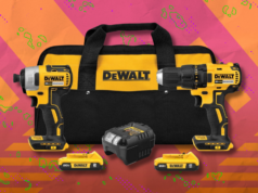 Best cordless tool deal: Save $80 on the DeWalt 20V Max Cordless Drill and Impact Driver combo kit