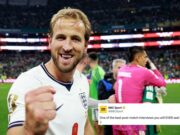 Harry Kane’s World Cup post-match interview goes viral for all the right reasons