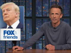 Seth Meyers reacts to Trumps touching tribute for Lindsey Graham
