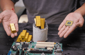 The Device in Your Junk Drawer Contains Real Gold. Scientists Just Found a Way to Get It Out With Cheese Waste