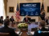 CLARITY Act stalls as Trump stays silent on ethics deal
