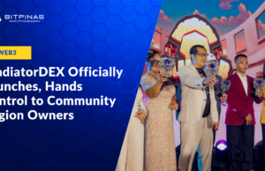 GladiatorDEX Officially Launches, Hands Territorial Control to Community Region Owners