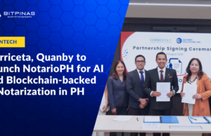 Gorriceta, Quanby to Launch NotarioPH for AI and Blockchain-backed E-Notarization in PH