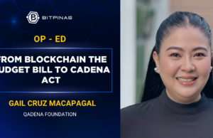 Gail Macapagal: From Blockchain the Budget Bill to CADENA Act: How a Transparency Bill Evolved