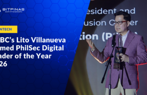 RCBC’s Lito Villanueva Named PhilSec Digital Leader of the Year 2026