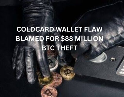 Coldcard wallet flaw blamed for $88 Million BTC theft: Report